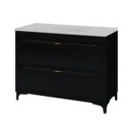 "Естель" тумба підлогова з ум. Родео 100, чорна